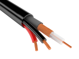 Кабель коаксиальный комбинированный с жилами питания ТехноКабель 
