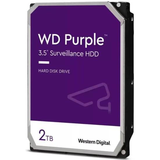 Жесткий диск WD Purple WD23PURZ, 2ТБ, HDD, SATA III  
