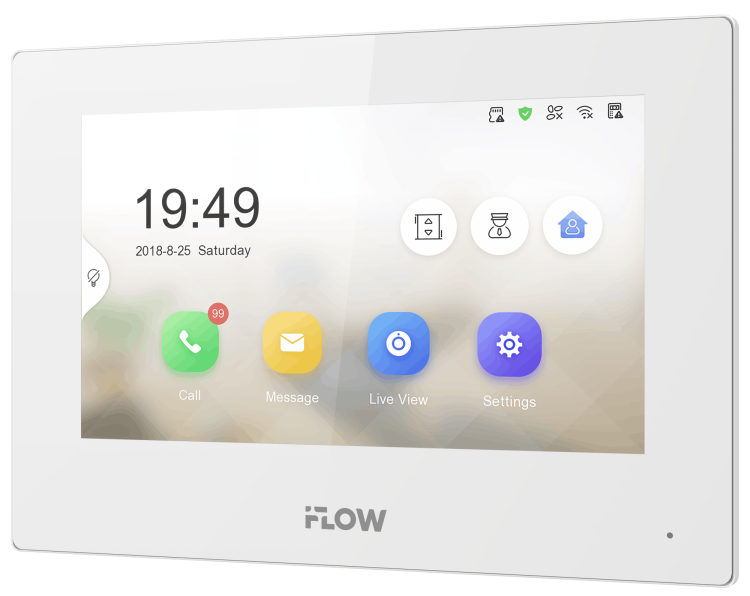 Монитор домофона F-VI-3242IPE1/White Монитор домофона F-VI-3242IPE1/White