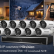 Сетевой IP-комплект Hikvision: 8 уличных видеокамер 2Мп + 8-канальный NVR  