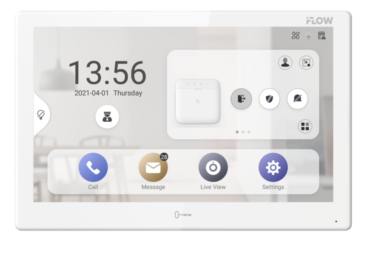 Монитор домофона iFlow F-VI-3445IPWE1/White Монитор домофона iFlow F-VI-3445IPWE1/White