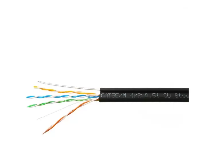 Кабель Skynet Premium UTP outdoor 4x2x0,51 steel rope  