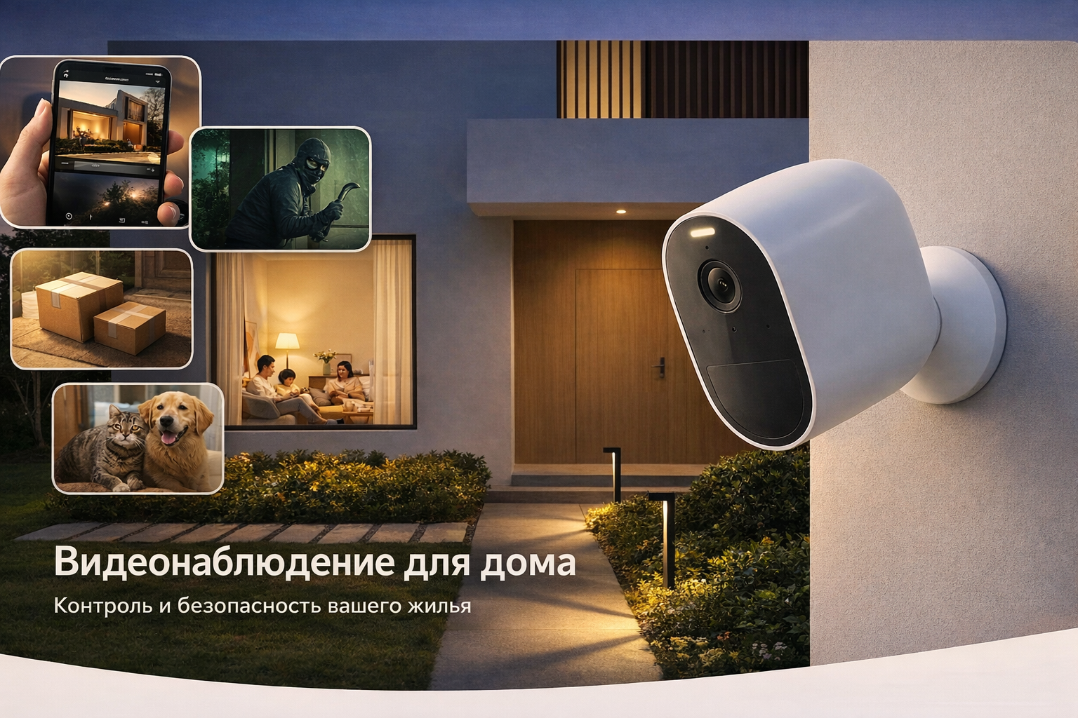 Видеонаблюдение Hikvision для частного дома
